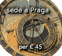 promozione - sede a Praga per € 45